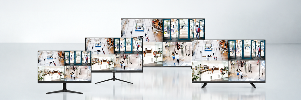 Hikvision integrált dekóderrel rendelkező monitorok