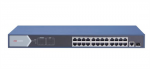 26-port Gbit PoE switch (370 W); 24 PoE + 1 RJ45 + 1 SFP uplink port; unmanaged