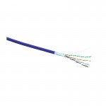 FTP wall cable; cat5e; purple; 305 lm; in box