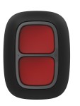 DoubleButton remote control; 2-channel; black