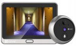 Door peephole intercom kit; 2MP camera; 4.3" indoor unit; wifi