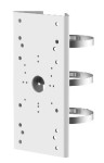 Pole mount bracket; for cameras & wall mount brackets; for 67-127mm diameter;corrosion-proof surface