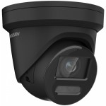 8 MP fix ColorVu AcuSense IP turret camera; optical; light and sound alarm; black