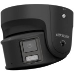 8 MP fix ColorVu AcuSense IP panoráma turret kamera; láthatófény; fény- és hangriasztás; fekete