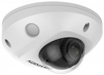 6 MP WDR fix EXIR AcuSense IP mini dome camera; microphone; audio I/O; alarm I/O