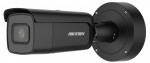 8 MP AcuSense WDR motoros zoom EXIR IP csőkamera; hang I/O; riasztás I/O; integrált RJ45; fekete