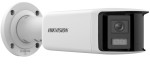 4 MP AcuSense fix IP panoráma csőkamera; mikrofon; fény-/hangriasztás; hang I/O; riasztás I/O