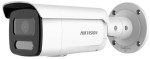 6 MP WDR fix ColorVu IP csőkamera; IR/láthatófény; fény- és hangriasztás; beépített mikrofon