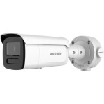 6 MP AcuSense WDR fix EXIR IP csőkamera; hang I/O; riasztás I/O