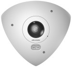 4 MP vandálbiztos WDR IR Smart IP sarok-panorámakamera; hang I/O; riasztás I/O; mikrofon