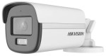 2 MP ColorVu fix THD csőkamera; IR/láthatófény; TVI/AHD/CVI/CVBS kimenet; beépített mikrofon