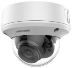 5 MP THD vandal-proof motorized zoom EXIR dome camera; TVI/AHD/CVI/CVBS output