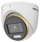 2 MP ColorVu THD WDR fix turret camera; optical alarm; microphone