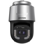 4 MP Darkfighter ANPR IP PTZ dome camera; 25x zoom; 36 VDC/HiPoE; with wiper