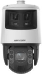 TandemVu Smart link IP panoráma+PTZ kamera; 4 MP; 25x zoom; riasztás I/O; hang I/O
