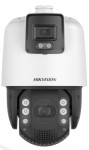 TandemVu Smart link IP panoráma+PTZ kamera; 4 MP; 32x zoom; riasztás I/O; hang I/O