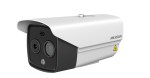 HeatPro IP hő- (256x192) 18°x14° és láthatófény (4 MP) kamera;-20°C+150°C; villogó fény/hangriasztás