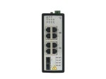 8-port industrial Gbit PoE switch (240 W); 8 PoE+/ 2 SFP uplinks; managed