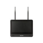 8-channel WiFi NVR; 60/60 Mbps in-/output bandwidth; 11.6" LCD display