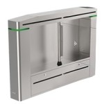 Speed gate; 650 mm left; stainless steel; Mifare certified; prepared for face recognition terminal