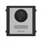 Condominium IP video intercom outdoor station; without button; modular; 2-wire; stainless steel