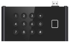 Társasházi IP video-kaputelefon kültéri billentyűzet és ujjlenyomat modul KD9403 sorozathoz