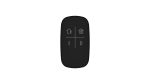 Remote control for AXPro control panel; 4-button; 868 MHz; 1x CR2032; black