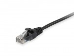 UTP patch kábel; cat6; fekete; 2 m