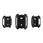 Wall mount bracket for Ajax Button and DoubleButton remote control; black