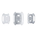 Wall mount bracket for Ajax Button and DoubleButton remote control; white