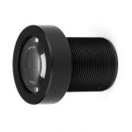 Lens; 3.37 mm fix focal length; 5 MP; F2.8; 1/2"; M12-mount