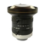 Objektív; 8 mm fix fókusztávolság; 12 MP; F1.8; 1"; C-menet