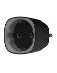 Socket controlled socket; Type F (EU); black