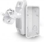 Ball joint bracket for OPAL, OPAL Plus and AOD-200 outdoor detectors; white