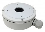 Outdoor junction box for dome cameras