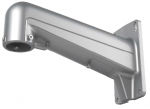 Outdoor wall mount bracket for 5" speed dome; gray
