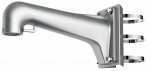 Wall mount bracket for PanoVu cameras; with pole mount bracket (67-127mm); gray