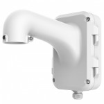 Wall mount bracket with junction box