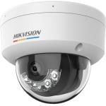 2 MP WDR fix ColorVu IP dómkamera; IR/láthatófény; beépített mikrofon