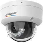 4 MP WDR fix ColorVu IP dómkamera; IR/láthatófény; beépített mikrofon