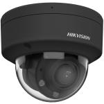 4 MP WDR motoros zoom EXIR IP dómkamera; IR/láthatófény; hang I/O; riasztás I/O; fekete