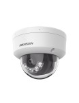 2 MP AcuSense WDR fix IP dómkamera; IR/láthatófény; hang I/O; riasztás I/O; mikrofon