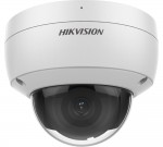 4 MP AcuSense WDR fix EXIR IP dome camera; with 30 m IR distance
