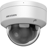 6 MP AcuSense WDR fix EXIR IP dome camera; audio I/O; alarm I/O; built-in microphone