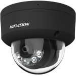 4 MP WDR fix ColorVu IP dómkamera; IR/láthatófény; hang I/O; riasztás I/O; mikrofon; fekete