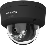 4 MP WDR fix ColorVu IP dome camera; IR/optical; audio I/O; alarm I/O; microphone; NEMA 4X; black