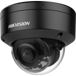 8 MP WDR fix ColorVu IP dómkamera; IR/láthatófény; hang I/O; riasztás I/O; mikrofon; fekete