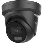 16 MP WDR fix AcuSense IP turret kamera; fény-és hangriasztás; hang I/O; riasztás I/O;NEMA 4X;fekete