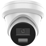 4 MP AcuSense WDR fix IP turret kamera; IR/láthatófény; beépített mikrofon