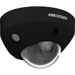4 MP WDR kétállású varifokális EXIR IP mini dómkamera; beépített mikrofon; NEMA 4X; fekete